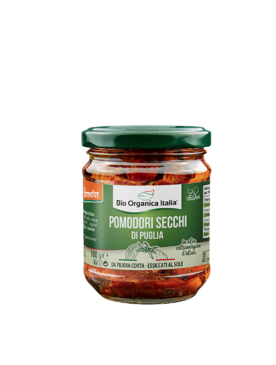 POMODORI SECCHI BIO SOTT'OLIO (190G)